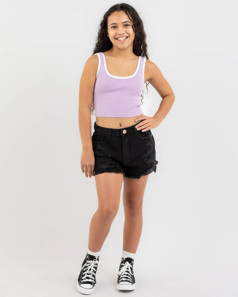 Mooloola Girls' Basic Knit Top for Womens