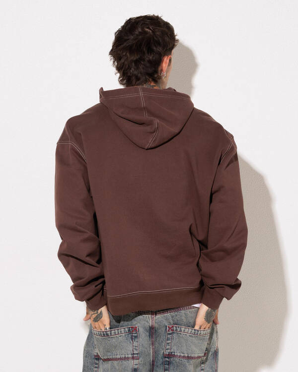Rusty Freaker Zip Thru Hoodie for Mens