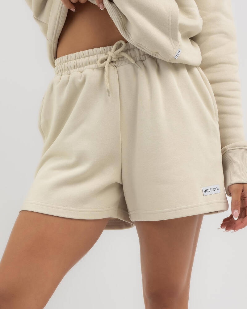 Unit Womens Husky High Waist Fleece Short for Womens