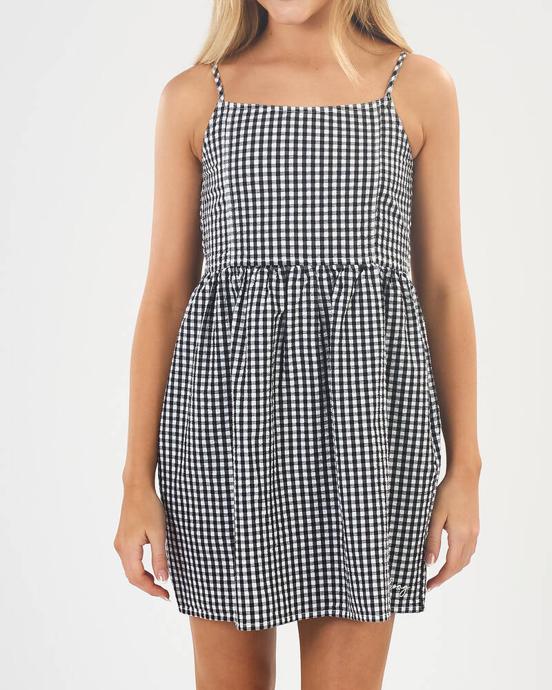 Billabong Girls' Gingham Crush Dress for Womens