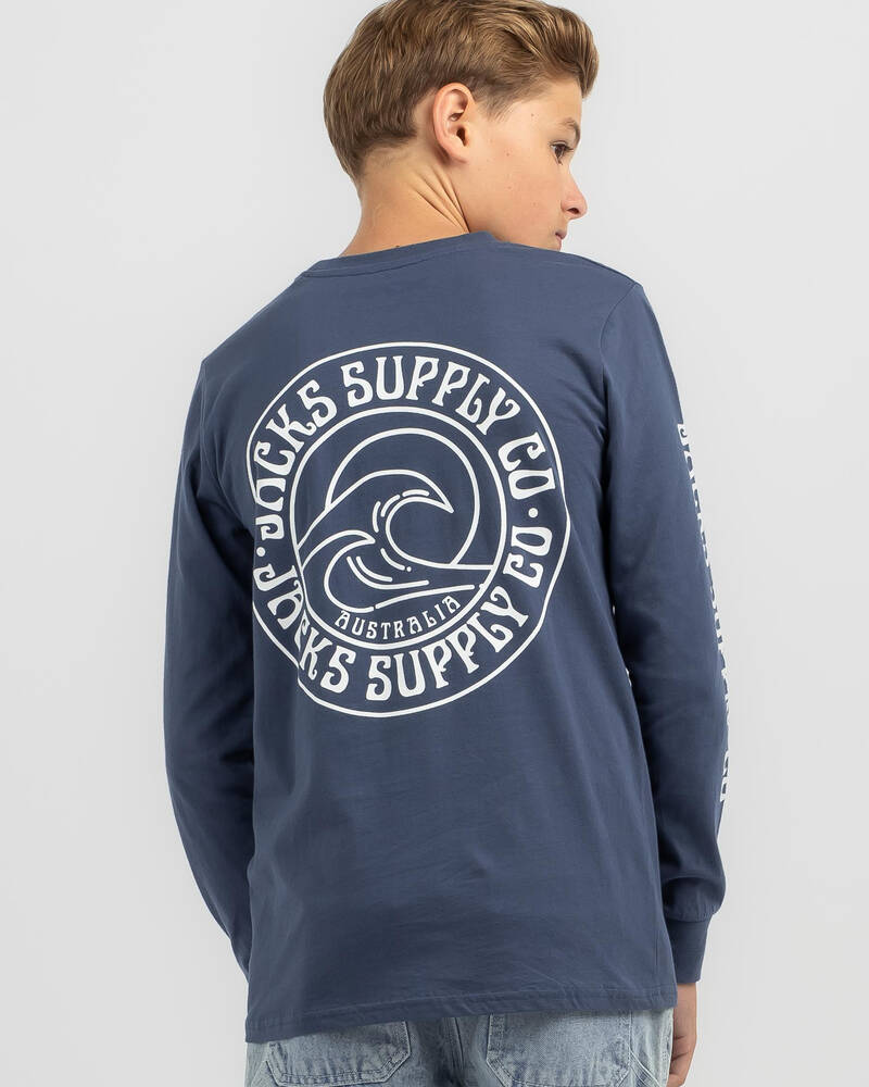 Jacks Boys' Momentum Long Sleeve T-Shirt for Mens