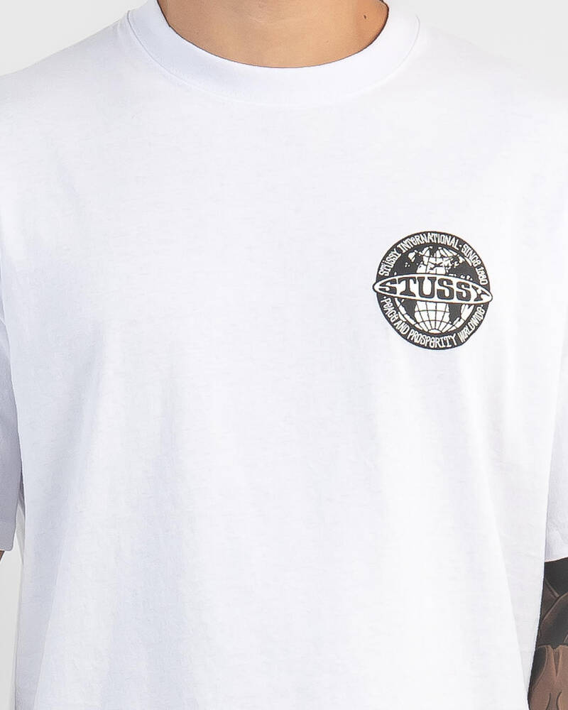 Stussy Worldwide Dot T-Shirt for Mens