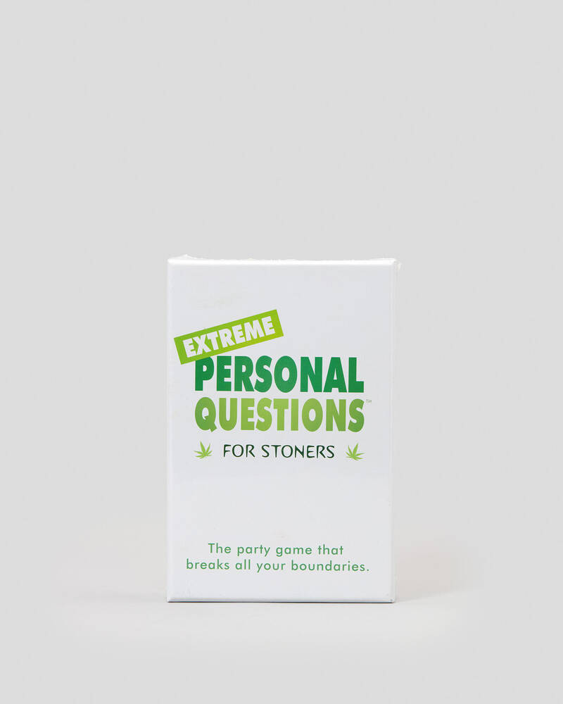 Get It Now Extreme Personal Questions Card Game for Unisex