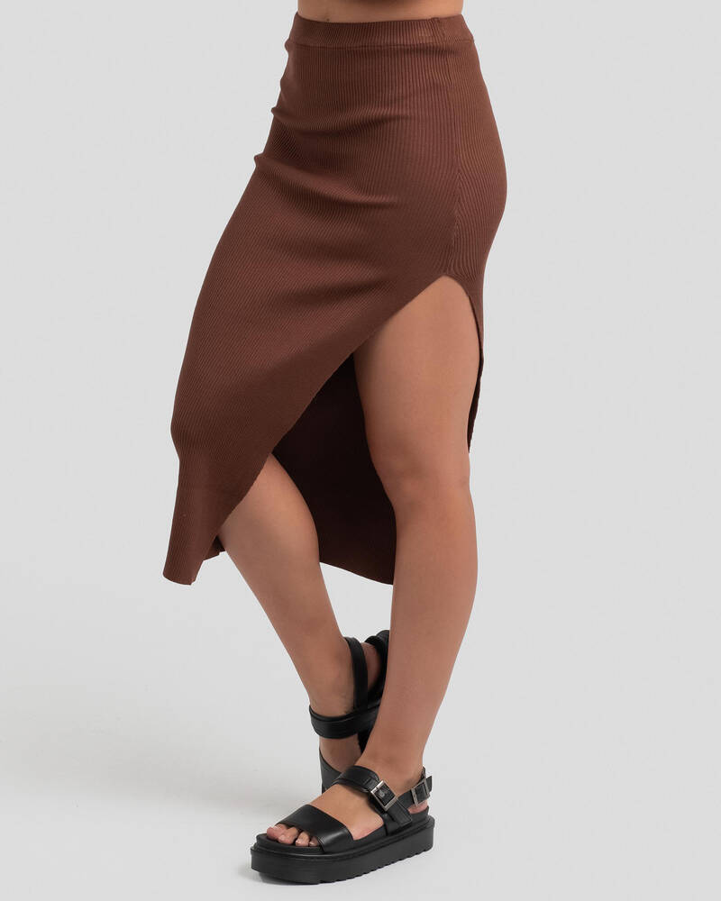 My Girl Hitched Midi Skirt for Womens