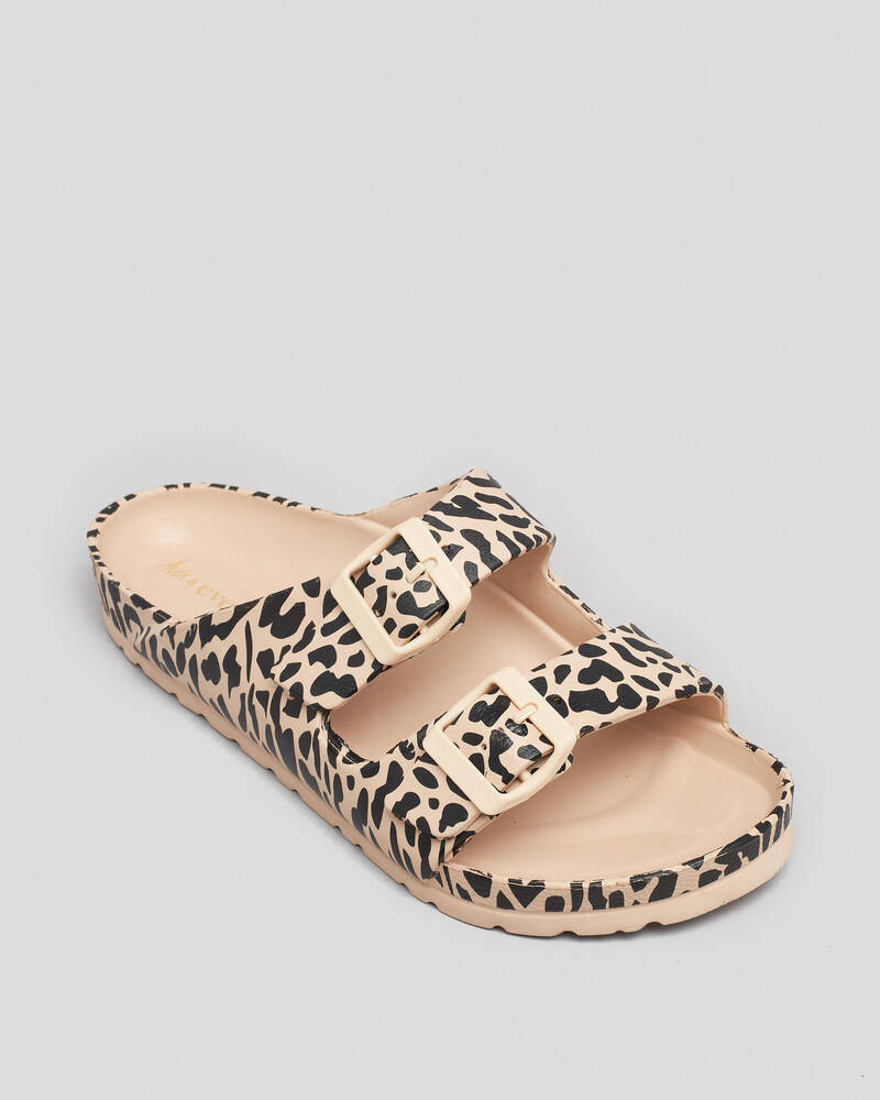 Ava And Ever Denver Slide Sandals for Womens