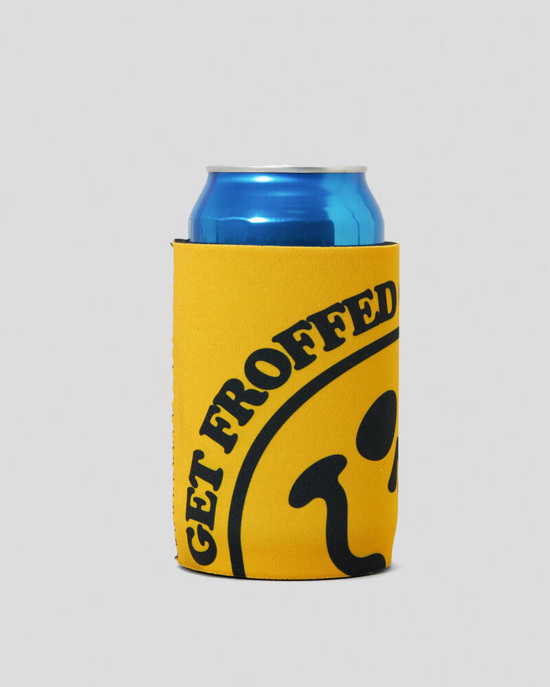 Frothies Get Froffed 3 Stubby Cooler for Unisex