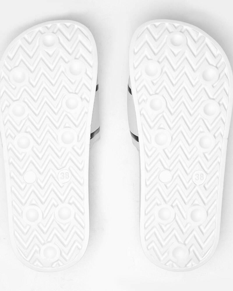 Fila Womens Logo Slide Sandals for Womens