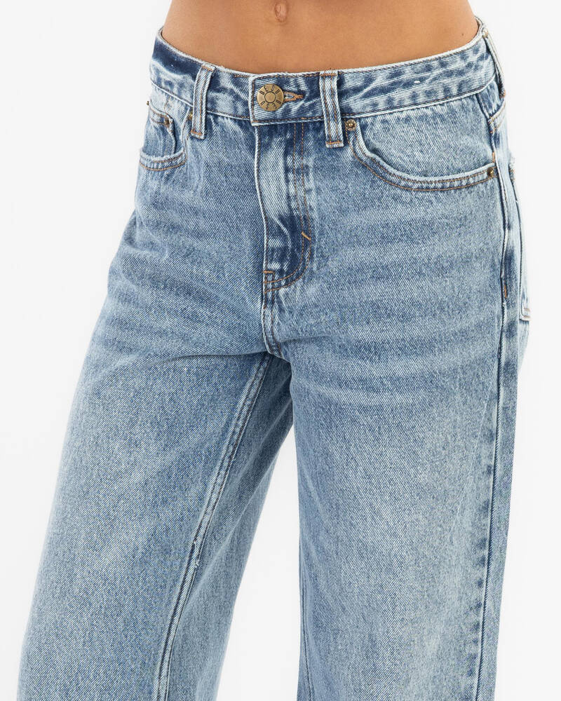 DESU Girls' Rocker Straight Leg Jeans for Womens