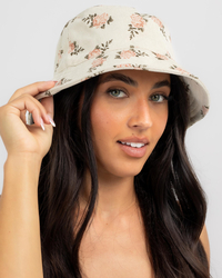 Mooloola Harriet Cord Bucket Hat for Womens image number null