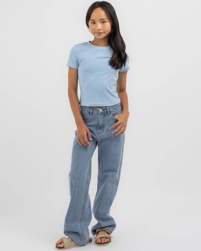 Ava And Ever Girls' Basic Super Soft Tee for Womens