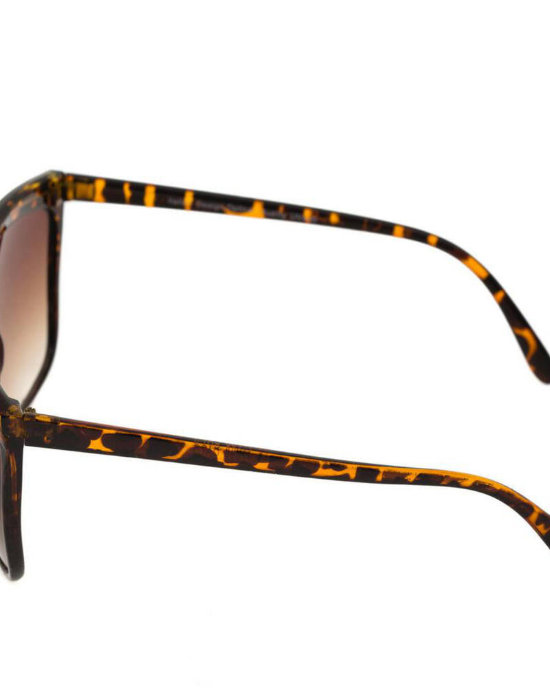 Indie Eyewear Straight Edge Sunglasses for Womens