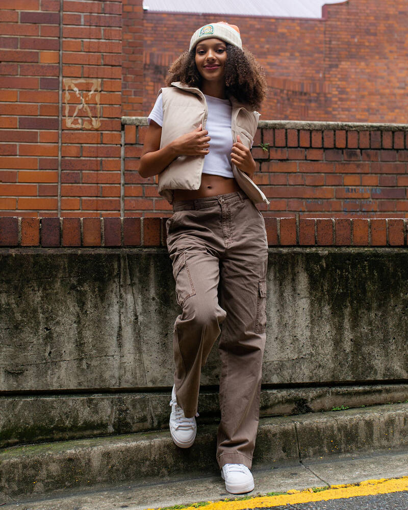 Luvalot Winter Lodge Puffer Vest for Womens