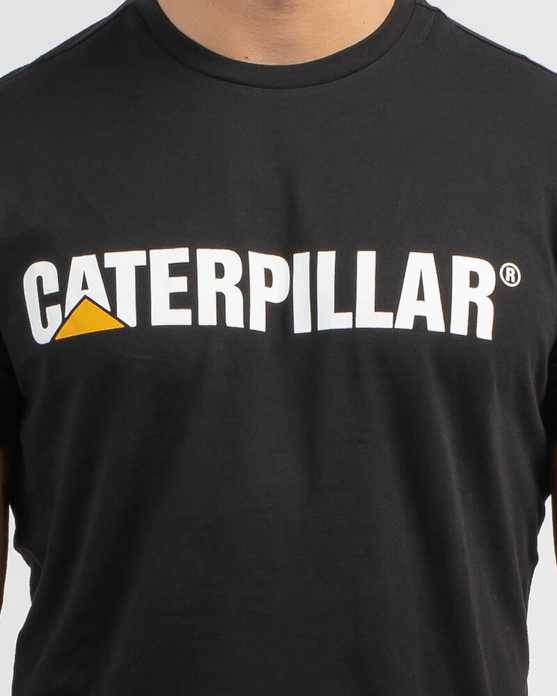 Cat Caterpillar Logo T-Shirt for Mens
