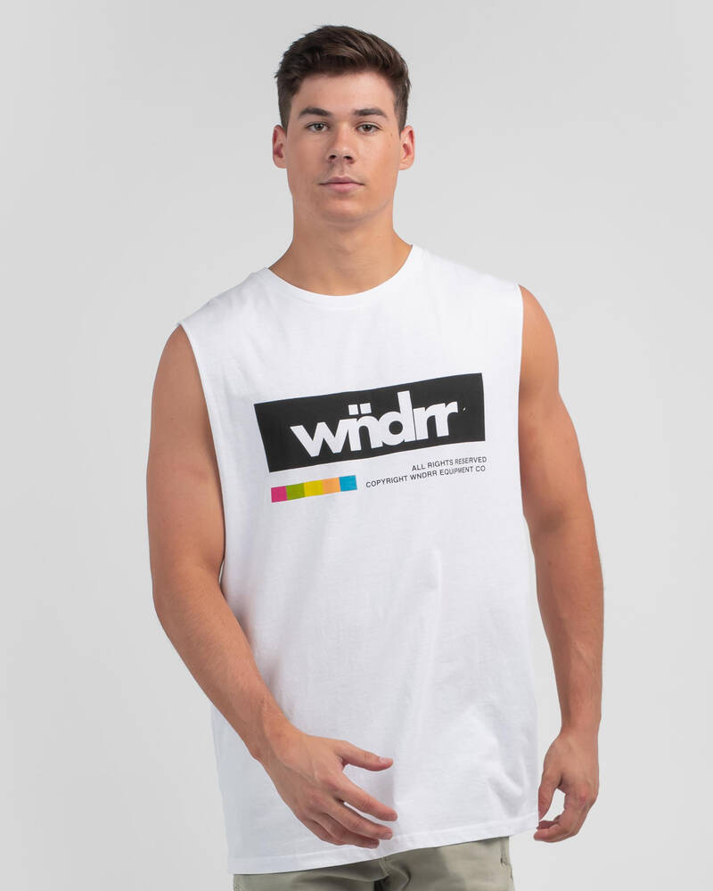 Wndrr VCR Muscle Tank for Mens