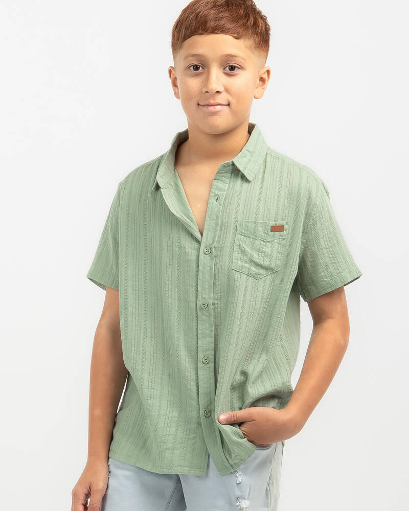 Skylark Boys' Novella Short Sleeve Shirt for Mens