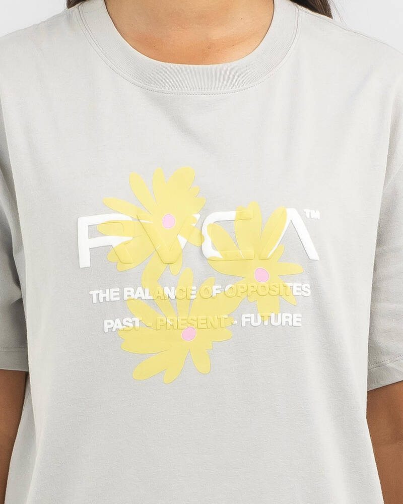 RVCA Ground Cover Relaxed T-Shirt for Womens