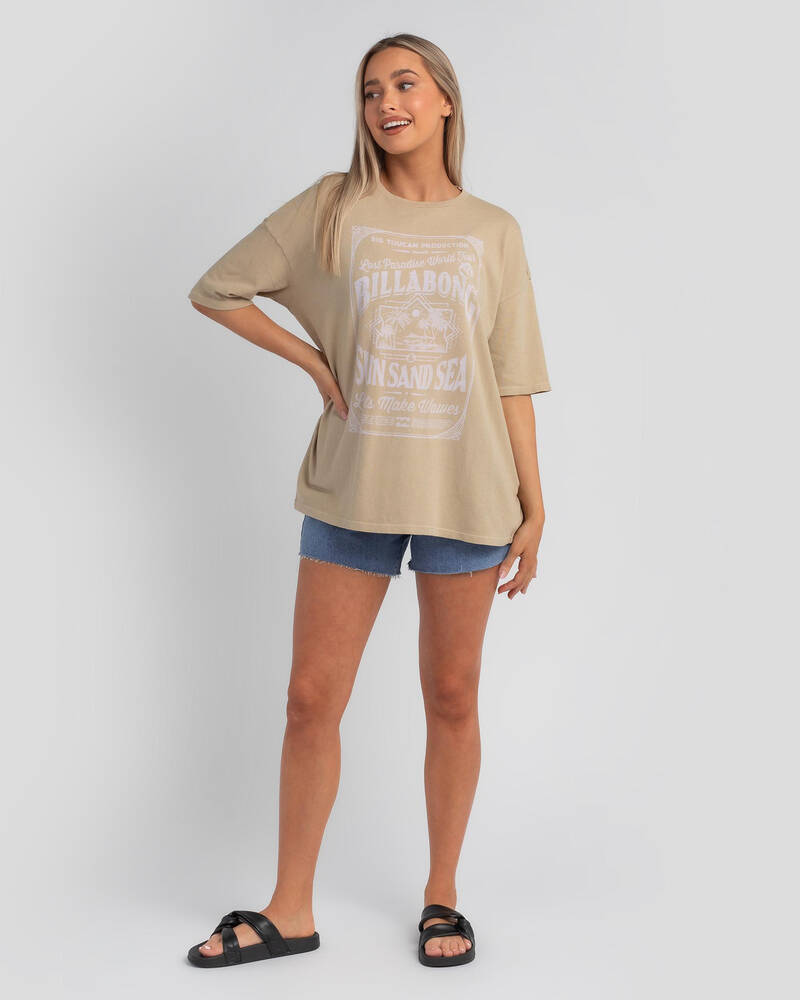 Billabong Sun Sand Sea T-Shirt for Womens