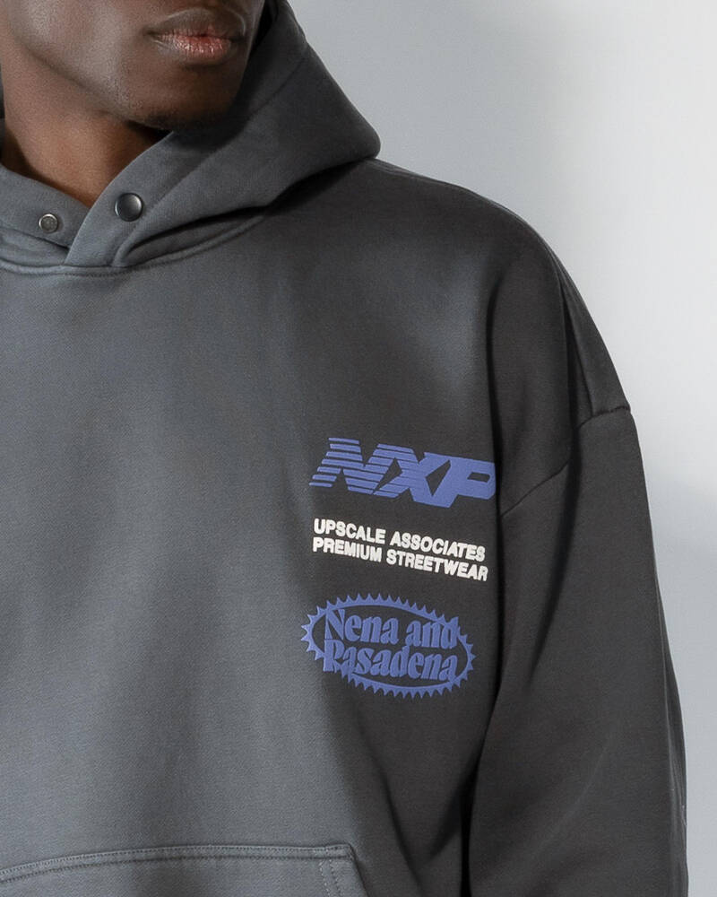 Nena & Pasadena Upscale Heavy Box Fit Hoodie for Mens