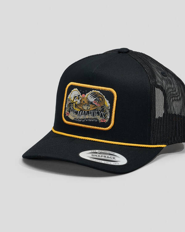 The Mad Hueys Frothin Out Twill Trucker Cap for Mens