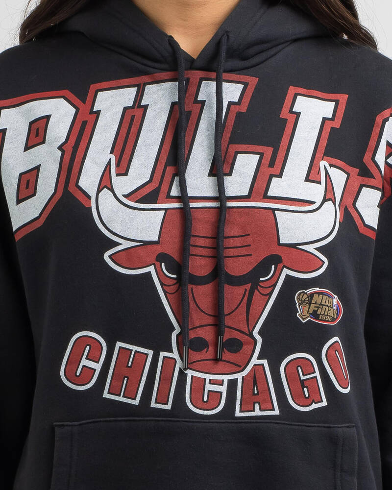 Mitchell & Ness Chicago Bulls XL Logo Hoodie for Womens