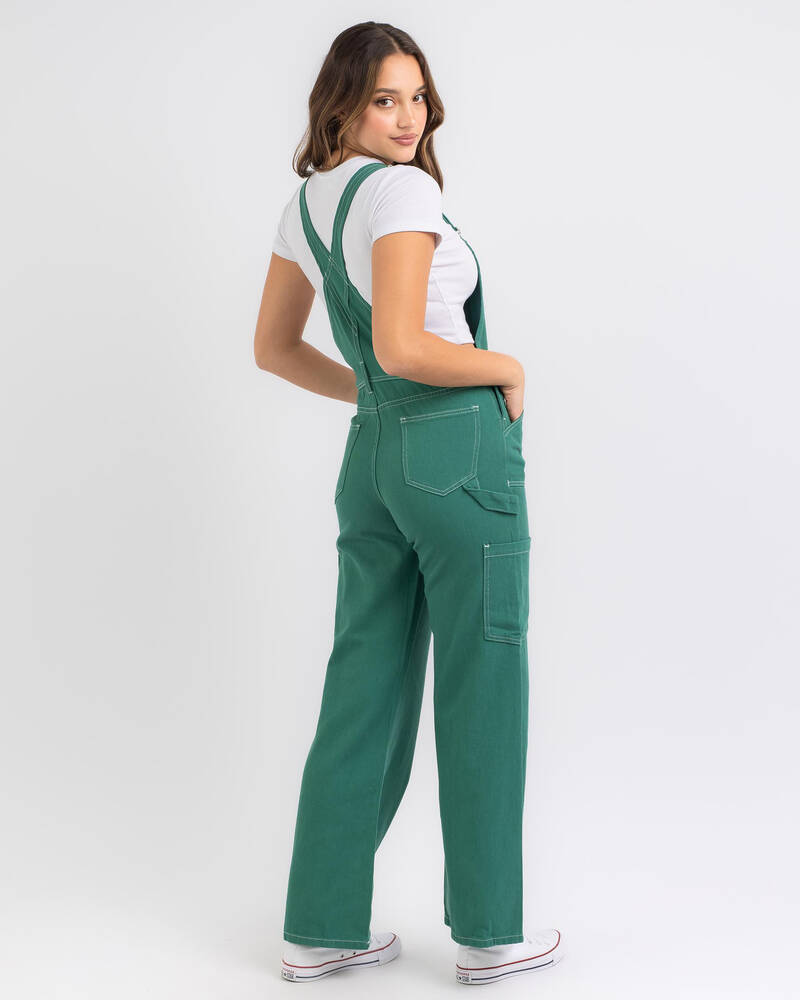 DESU Presley Denim Long Overalls for Womens