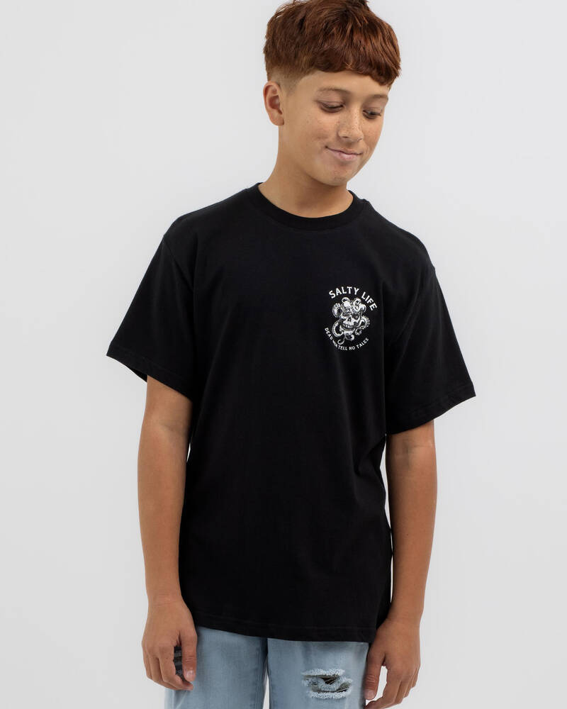 Salty Life Boys' Seafarer T-Shirt for Mens