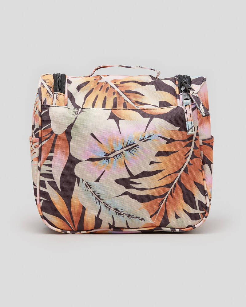 Billabong Travel Beauty Makeup Case for Womens