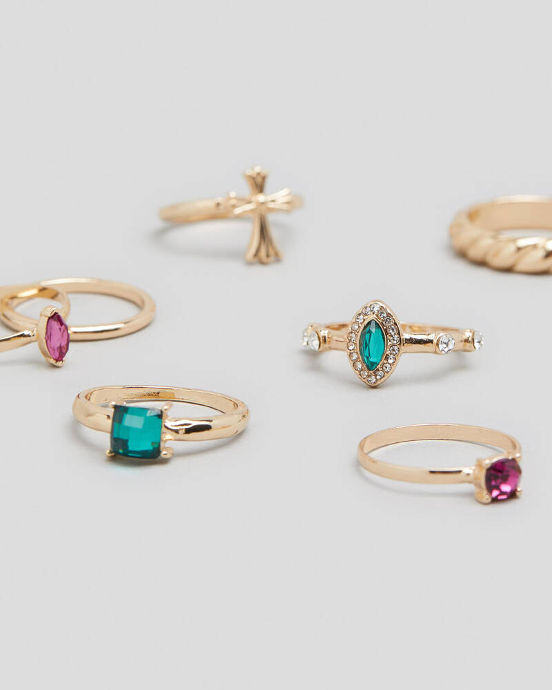 Karyn In LA Gia Ring Pack for Womens