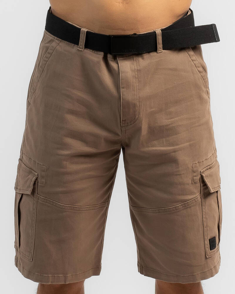Shop Dexter Guardian Cargo Shorts In Tan Fast Shipping & Easy Returns