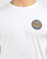 Sex Wax Word Fade Orange T-Shirt for Mens image number null