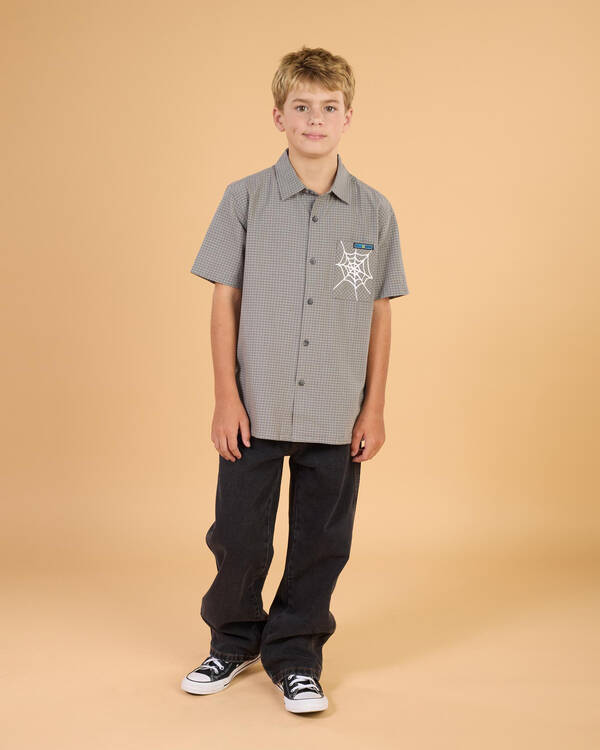Billabong Boys' Mogul Short Sleeve Shirt for Mens