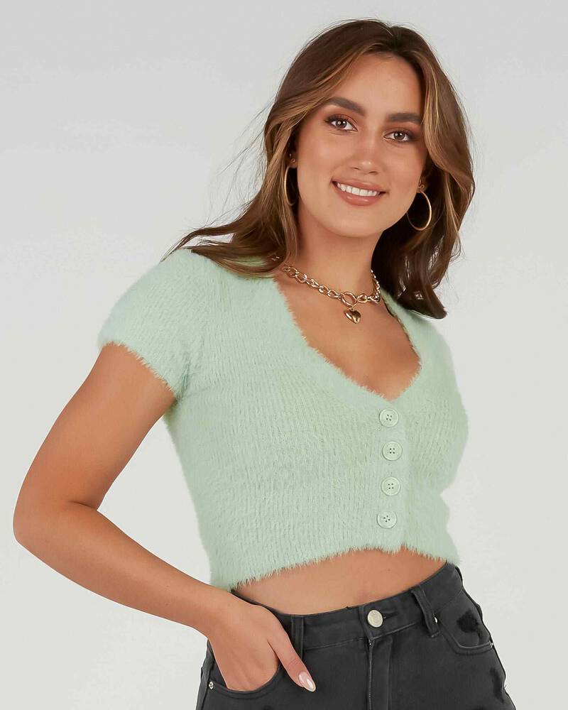 Ava And Ever Love Your Way Knit Top for Womens
