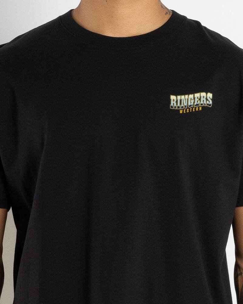 Ringers Western Buckin Barra Relaxed Fit T-Shirt for Mens
