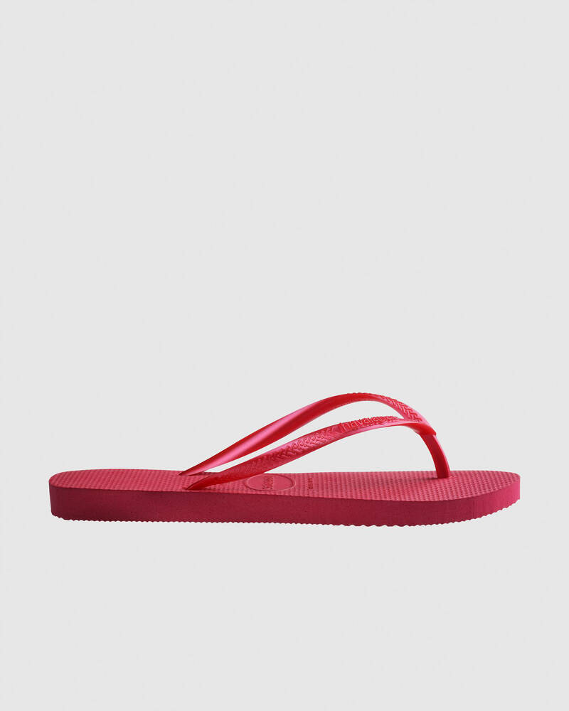 Havaianas Slim Metallic Thongs for Womens