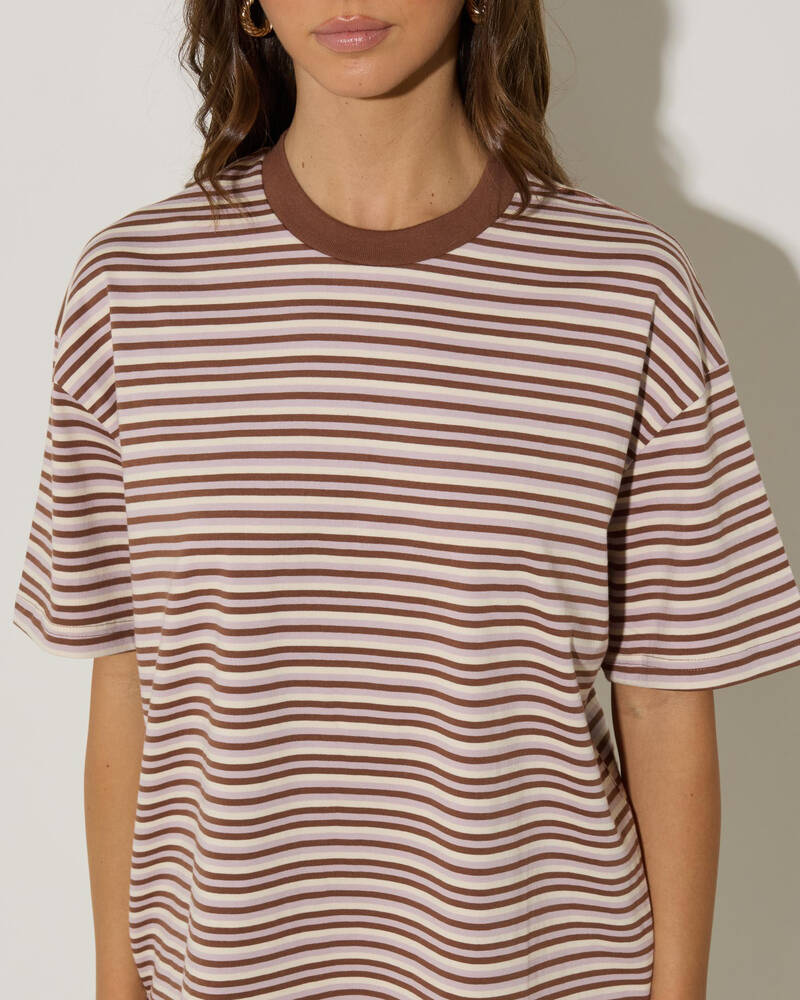 S-Double Stripe T-Shirt for Womens