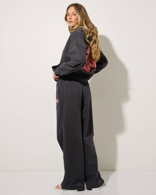 Rip Curl Surf Puff Wide Leg Trackpants for Womens