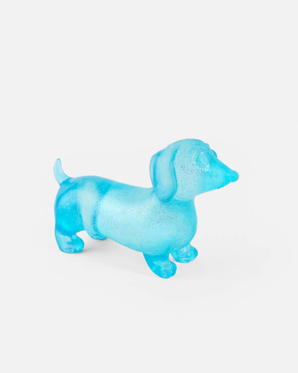 Smooshos Dachshund Glow In The Dark Squishy Fidget Toy for Unisex