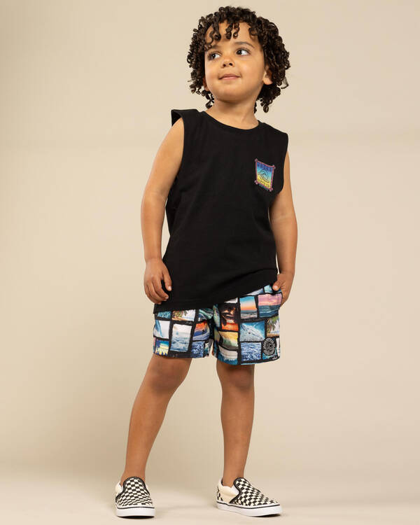 Jacks Toddlers' Surf Spectrum Muscle Tank for Mens