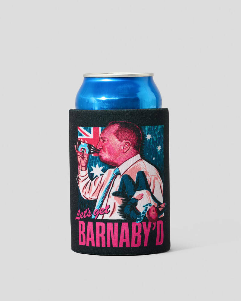 Frothies Let's Get Barnaby'd Stubby Cooler for Mens