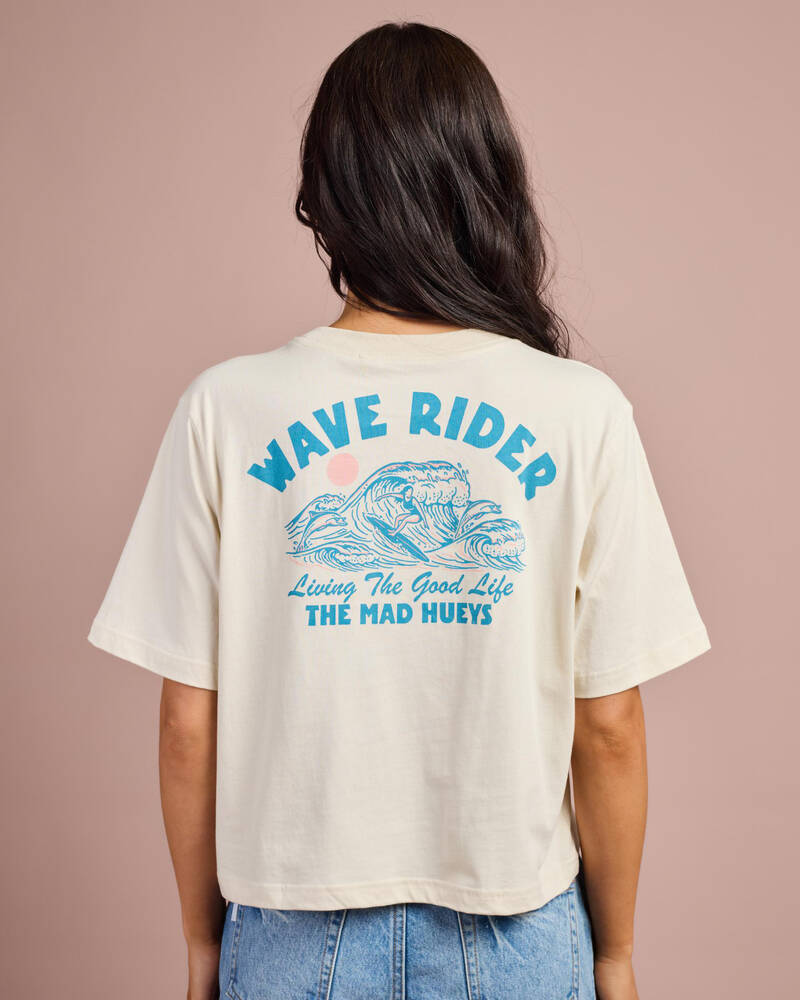 The Mad Hueys Wave Rider Boxy T-Shirt for Womens