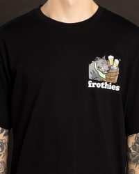 Frothies Pitties And Pints T-Shirt for Mens image number null