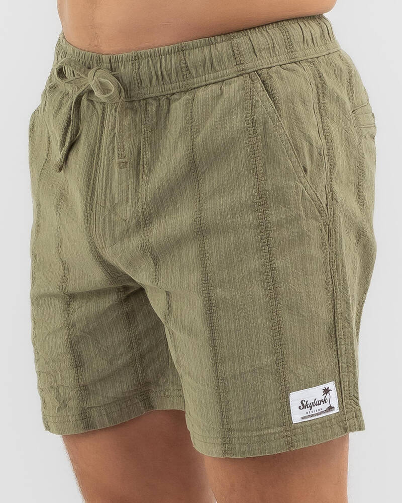 Skylark Ramble Elastic Waist Shorts for Mens