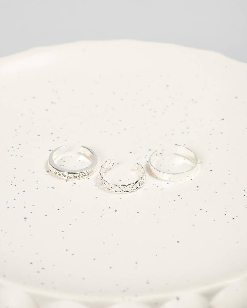 Karyn In LA Kaylene Toe Ring Pack for Womens