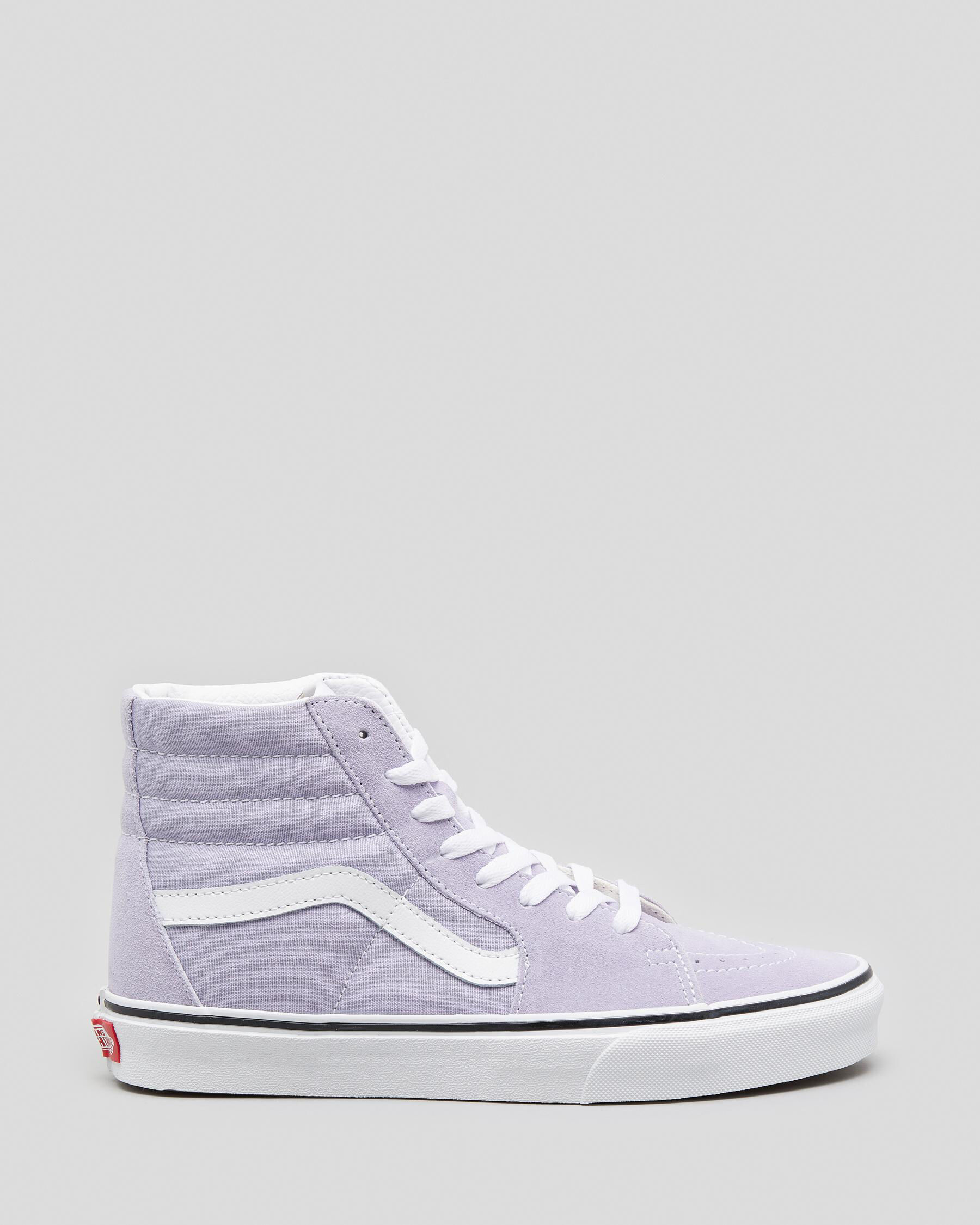 purple pink vans