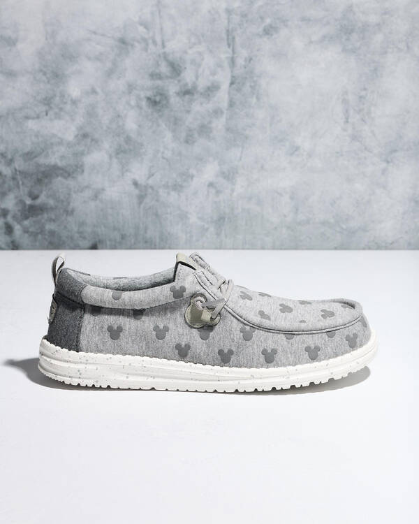 Wally Mickey Puff Print Shoes