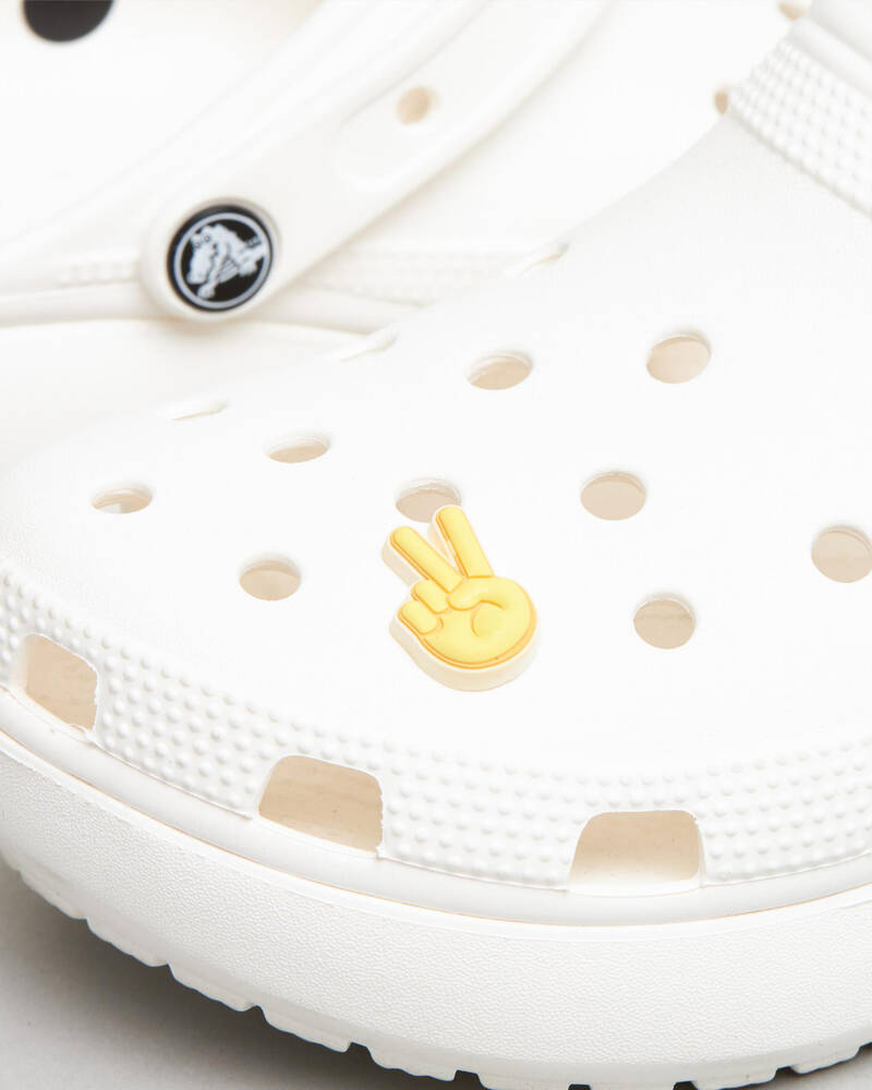 Crocs Peace Hand Sign Jibbitz for Unisex