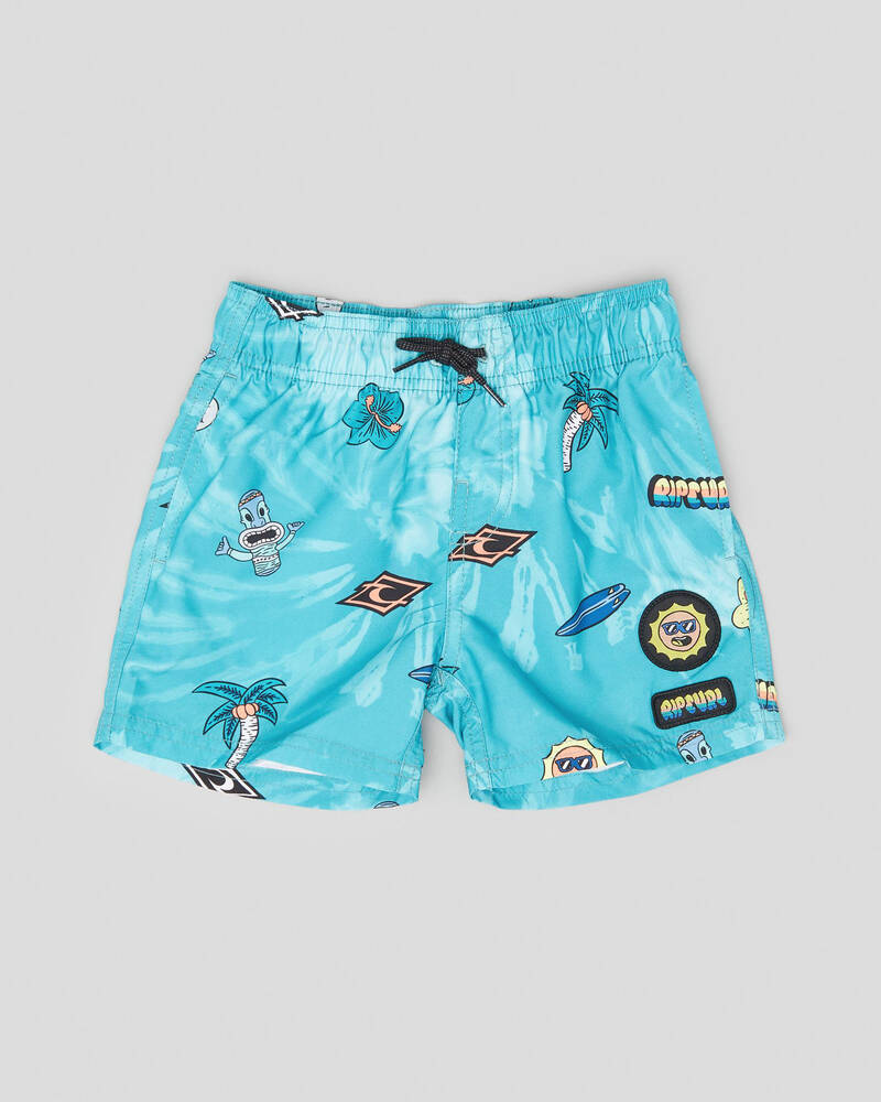 Rip Curl Toddlers' Pitcher Volley Beach Shorts for Mens