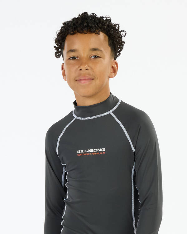 Billabong Boys' Spec 73 Long Sleeve Rash Vest for Mens