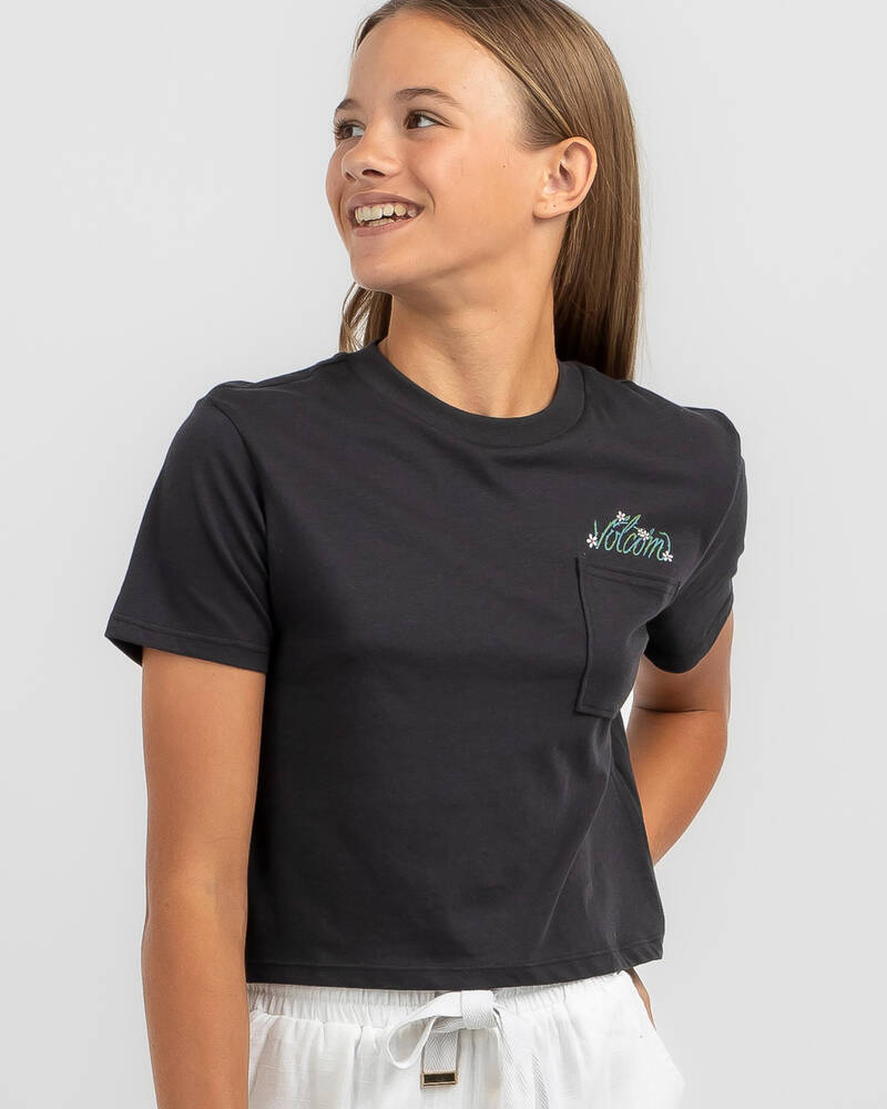 Volcom Girls' Pocket Dial T-Shirt for Womens