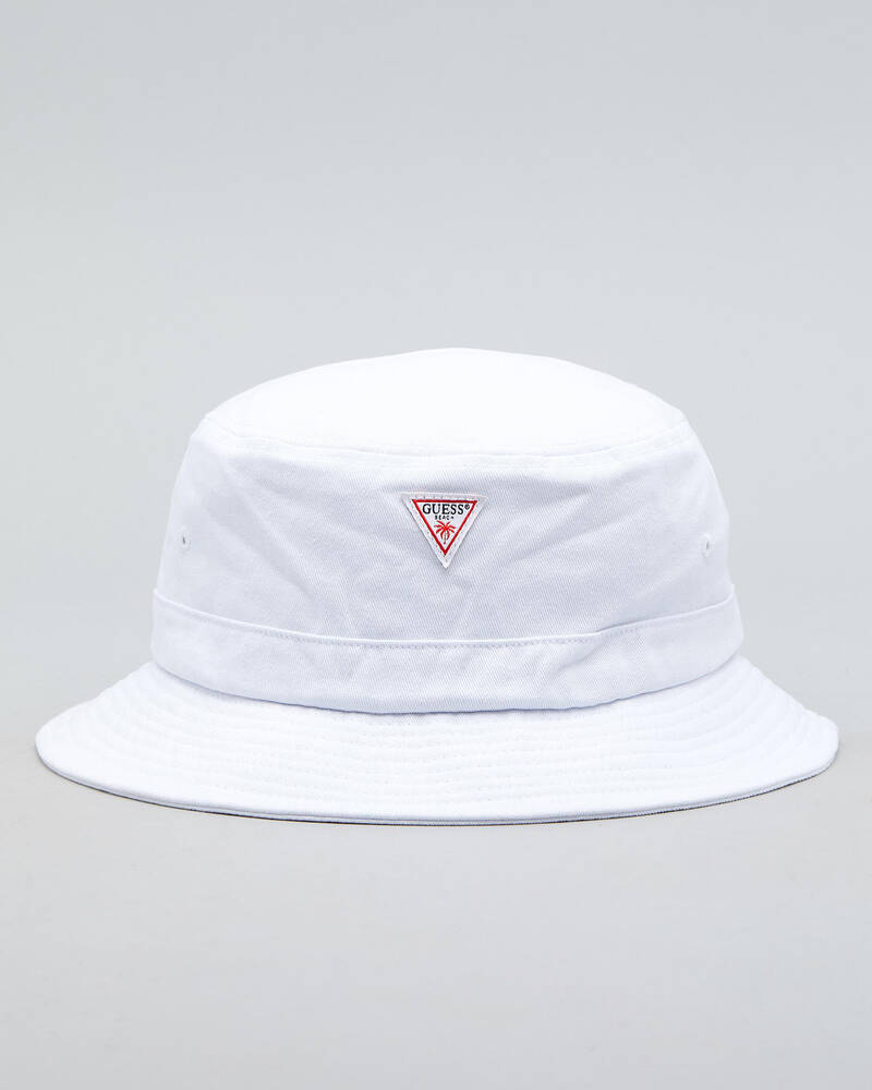 GUESS Jeans Logo Bucket Hat for Womens
